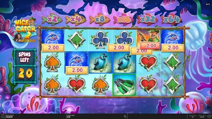 Nice Catch 2 DoubleMax slot screenshot 4