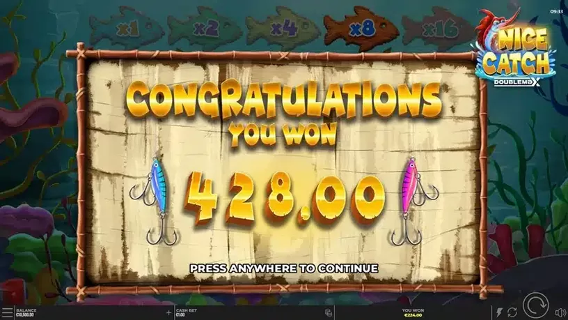 Nice Catch DoubleMax slot screenshot 7
