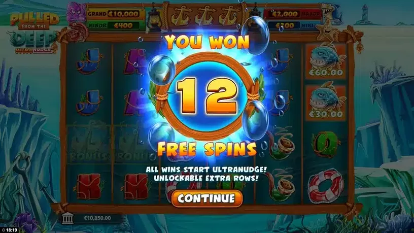 Pulled From The Deep UltraNudge slot screenshot 3
