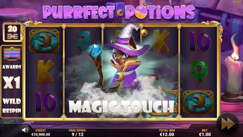Purrfect Potions slot screenshot 5
