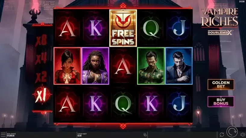 Vampire Riches DoubleMax slot screenshot 1