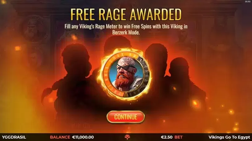 Vikings Go To Egypt Wild Fight slot screenshot 1