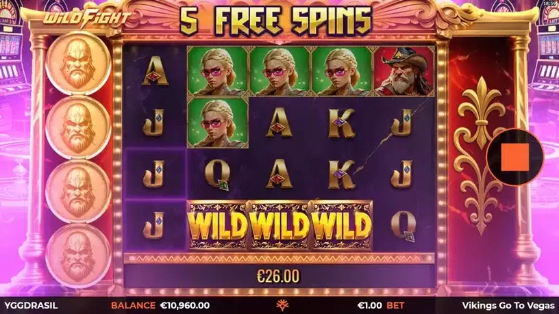 Vikings Go To Vegas slot screenshot 5