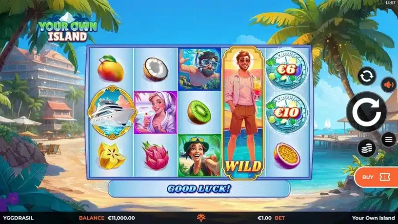 Your Own Island slot screenshot 1