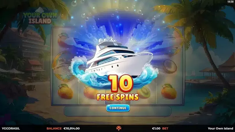 Your Own Island slot screenshot 6