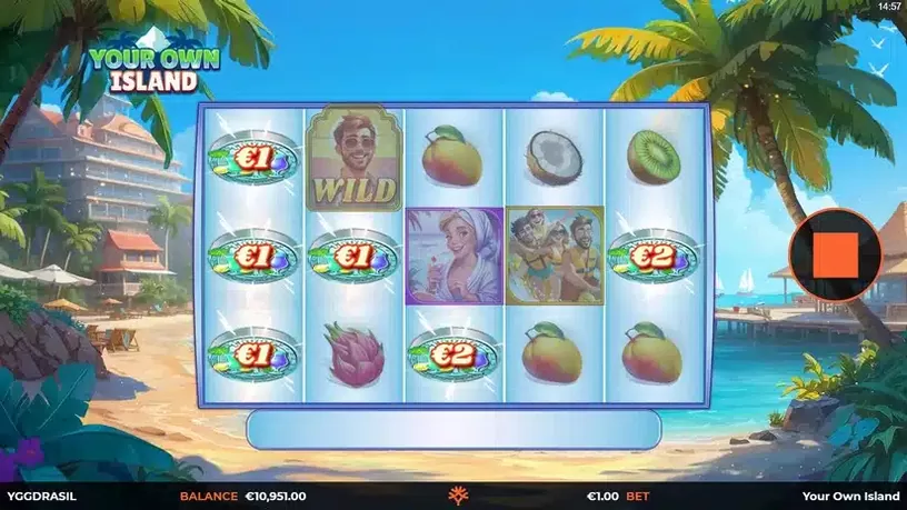 Your Own Island slot screenshot 2