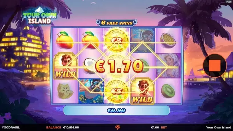 Your Own Island slot screenshot 7