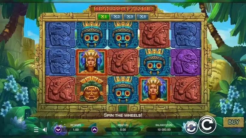 Mistress Of Pyramid slot screenshot 1