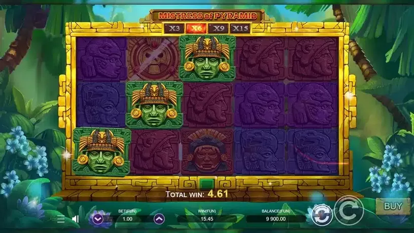 Mistress Of Pyramid slot screenshot 5