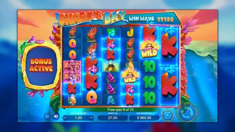 Shark’s Bay slot screenshot 4