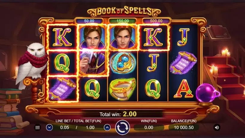 Book Of Spells slot screenshot 3