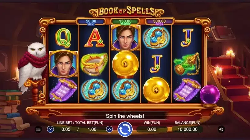 Book Of Spells slot screenshot 1