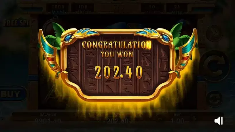 Egypt Sun Deluxe slot screenshot 5