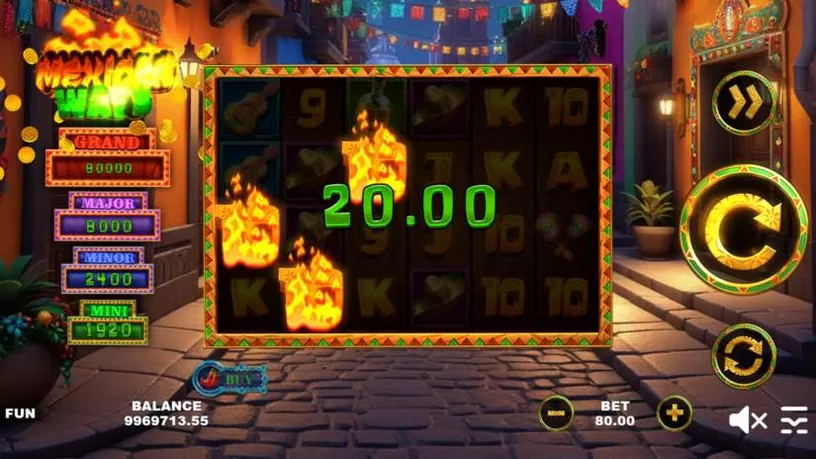 Mexican Ways slot screenshot 5