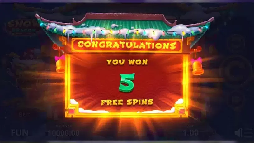 Snow Dragon slot screenshot 2