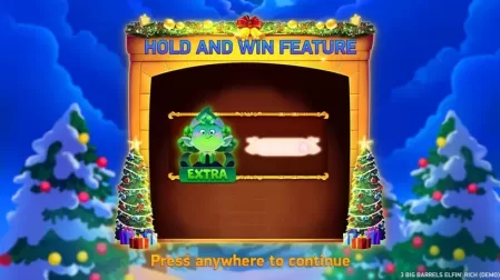 3 Big Barrels Elfin' Rich slot screenshot 2