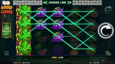 40 Boost Clover slot screenshot 3