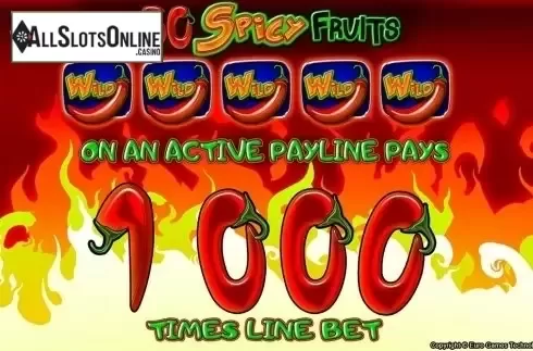 Info. 50 Spicy Fruits from EGT