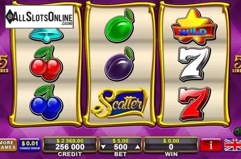 Reel Screen. 5 Juggle Fruits from EGT