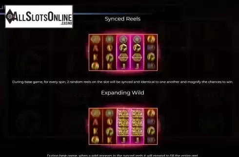 Features screen