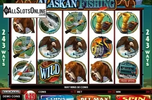 Screen6. Alaskan Fishing from Microgaming