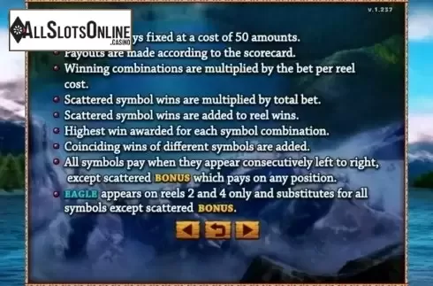 Game Rules. American Wild from GMW