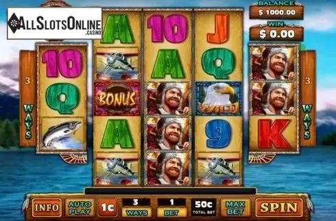 Game Screen. American Wild from GMW
