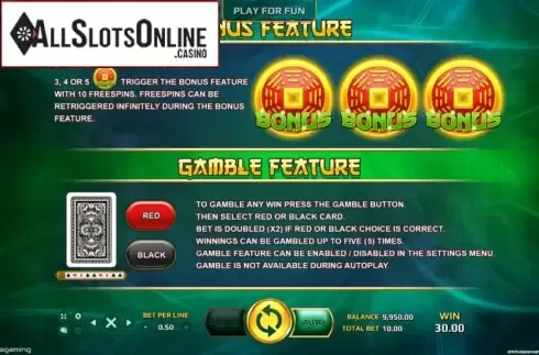 Features 2. Bagua from EAgaming