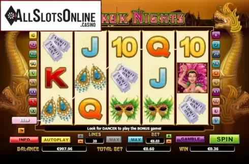 Win. Bangkok Nights from NextGen