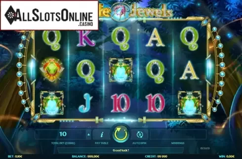 Screen 2. Beetle Jewels from iSoftBet