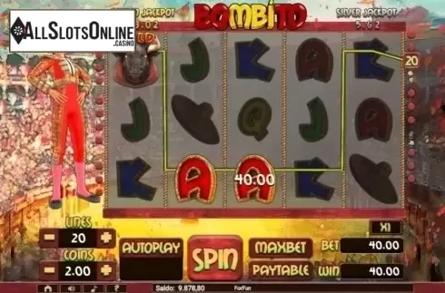 Win Screen. Bombito from Tuko Productions