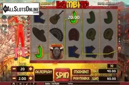 Win Screen. Bombito from Tuko Productions