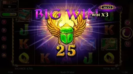 Book Of Misr slot screenshot 3