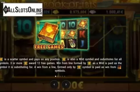 Free Games screen