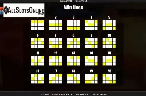 PayLines screen