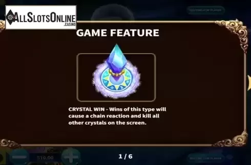 Game Feature screen