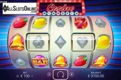 Game Workflow screen . Casino Win Spin from Nolimit City