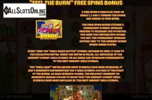 FS bonus screen