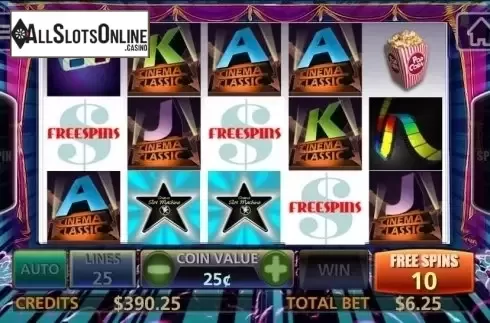Scatter screen. Classic Cinema from MultiSlot
