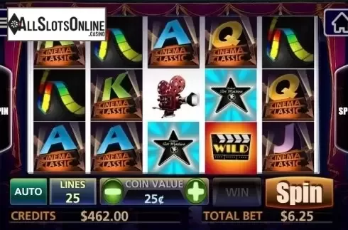 Reel screen. Classic Cinema from MultiSlot