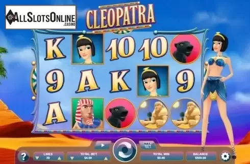 Reel screen. Cleopatra (Arrows Edge) from Arrows Edge