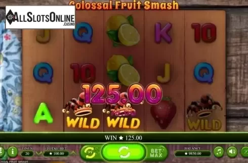 Win Screen 2. Colossal Fruit Smash from Booming Games