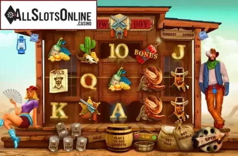 Reel Screen. Cowboy Slot from Smartsoft Gaming