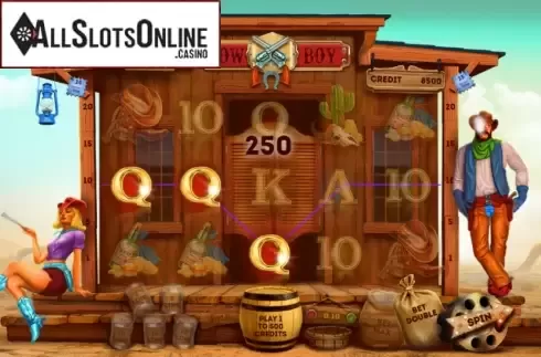 Win Screen. Cowboy Slot from Smartsoft Gaming