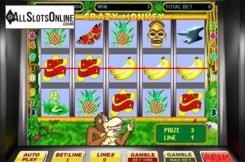 Win Screen 2. Crazy Monkey (BetConstruct) from BetConstruct