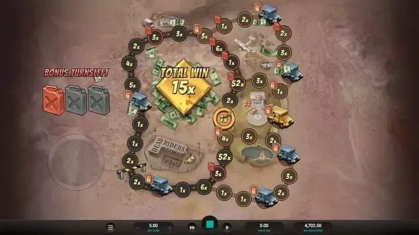 Dead Riders Trail slot screenshot 5