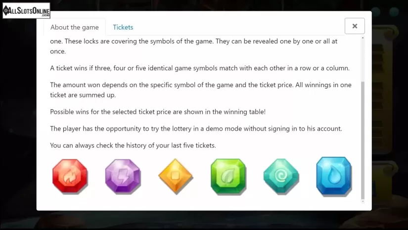 Rules Screen 2