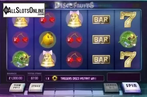 Gamble. Disco Fruits (NetGame) from NetGame