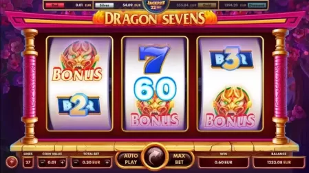 Dragon Sevens slot screenshot 3