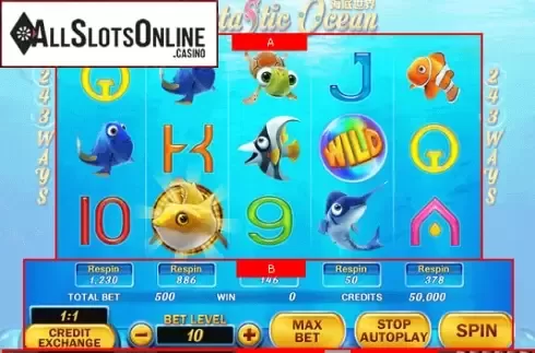 Reel Screen. Fantastic Ocean from esball